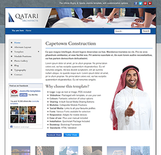 joomla architecture builders construction template