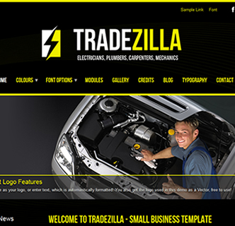 Electrician Joomla Template, Carpenter Joomla Template, MEchanic Joomla Template, Car Joomla Template, Black theme Joomla template, Small business joomla template, the best responsive joomla template, joomla template with black background, joomla builders website template