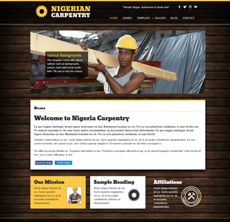 joomla carpentry template, joomla joinery template, joomla woodwork template, responsive joomla template