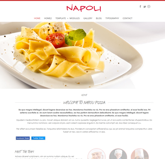 joomla pizzeria template the best restaurant cafe
