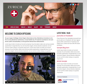 joomla optician template life coach template