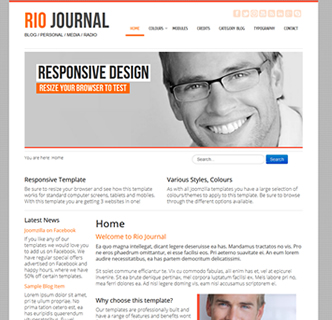 joomlablog media template