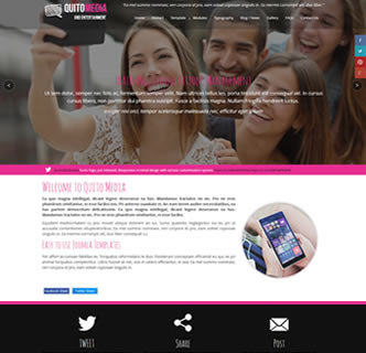 Joomla social media fullsize background slideshow fullscreen
